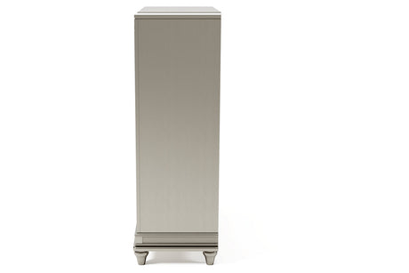 Chevanna Platinum Chest of Drawers from Ashley - Luna Furniture