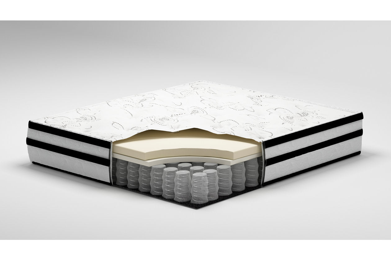 Ashley Chime 10 Inch Hybrid White Full Mattress in a Box – Luna