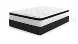 Chime 12 Inch Hybrid White California King Mattress in a Box from Ashley Furniture - Luna Furniture