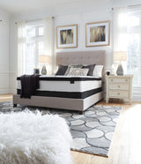 Chime 12 Inch Hybrid White California King Mattress in a Box from Ashley Furniture - Luna Furniture