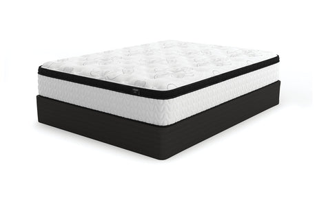 Chime 12 Inch Hybrid White Queen Mattress in a Box from Ashley - Luna Furniture