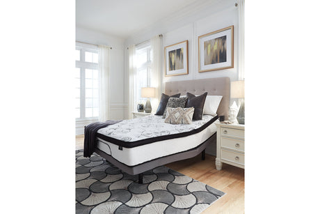 Chime 12 Inch Hybrid White Queen Mattress in a Box from Ashley - Luna Furniture