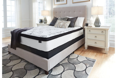 Chime 12 Inch Hybrid White Queen Mattress in a Box from Ashley - Luna Furniture