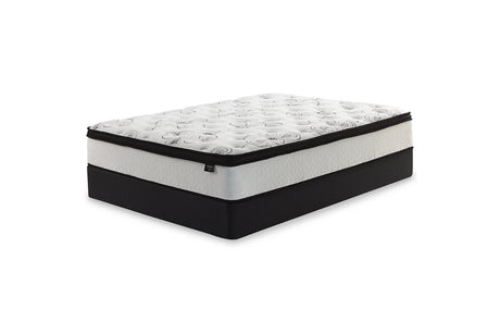 Chime 12 Inch Hybrid White Queen Mattress in a Box from Ashley - Luna Furniture