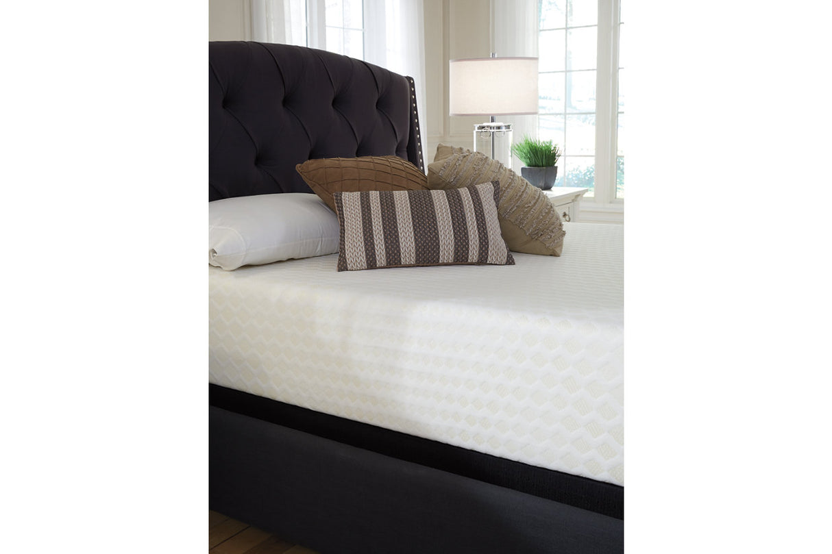 Chime 12 Inch Memory Foam White Full Mattress in a Box from Ashley - Luna Furniture