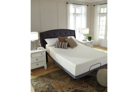 Chime 12 Inch Memory Foam White Queen Mattress in a Box from Ashley - Luna Furniture