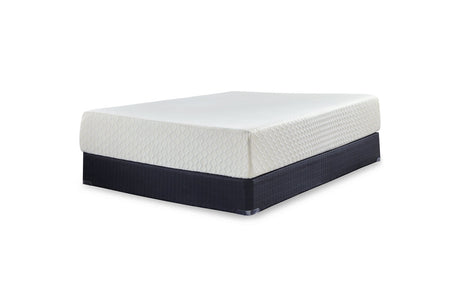 Chime 12 Inch Memory Foam White Twin Mattress in a Box from Ashley - Luna Furniture