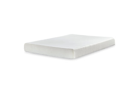 Chime 8 Inch Memory Foam White Queen Mattress in a Box from Ashley - Luna Furniture