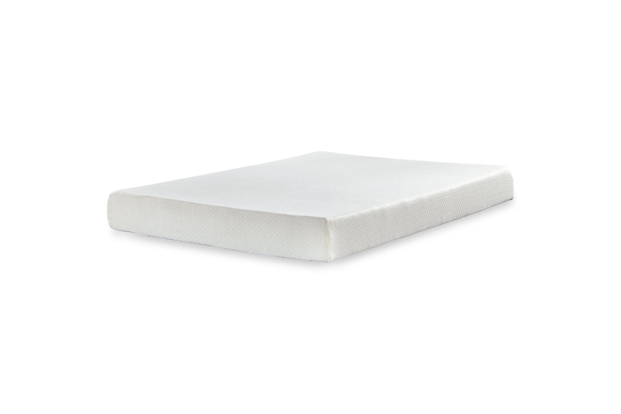 Chime 8 Inch Memory Foam White Twin Mattress in a Box from Ashley - Luna Furniture