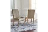 Chrestner Gray Dining Chair, Set of 2 from Ashley - Luna Furniture