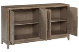 Chrestner Gray Dining Server from Ashley Furniture - Luna Furniture