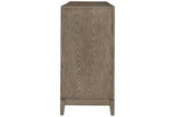 Chrestner Gray Dining Server from Ashley Furniture - Luna Furniture