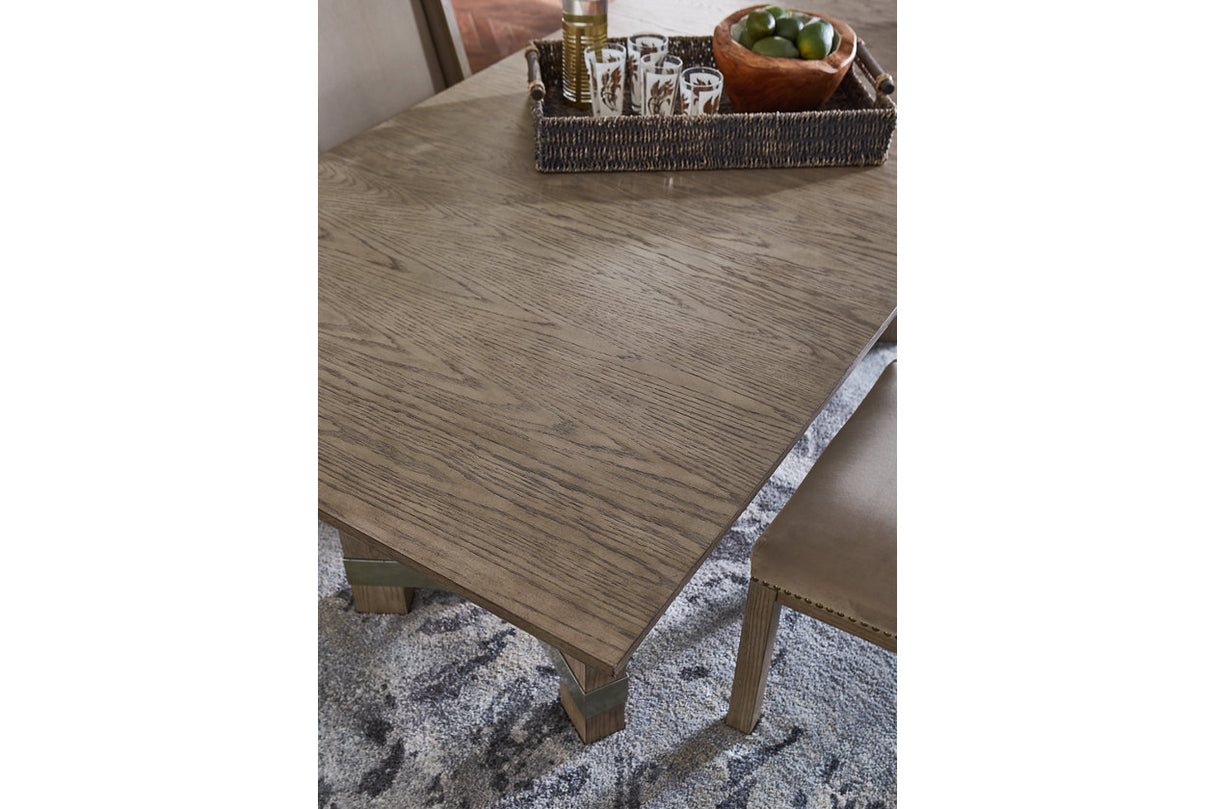 Chrestner Gray Dining Table from Ashley Furniture - Luna Furniture