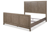 Chrestner Gray King Panel Bed from Ashley - Luna Furniture