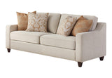 Christine Beige Cushion Back Living Room Set from Coaster - Luna Furniture