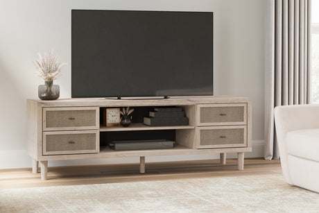 Cielden Two-tone 62" TV Stand from Ashley - Luna Furniture