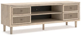Cielden Two-tone 62" TV Stand from Ashley - Luna Furniture