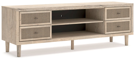 Cielden Two-tone 62" TV Stand from Ashley - Luna Furniture