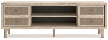 Cielden Two-tone 62" TV Stand from Ashley - Luna Furniture