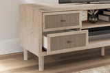 Cielden Two-tone 62" TV Stand from Ashley - Luna Furniture