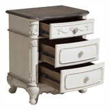 Cinderella Antique White Nightstand from Homelegance - Luna Furniture