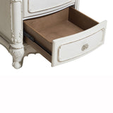 Cinderella Antique White Nightstand from Homelegance - Luna Furniture