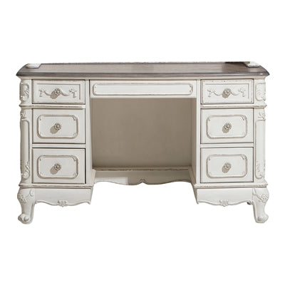 Homelegance Cinderella Antique White Writing Desk – Luna Furniture