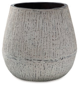 Claymount Distressed Brown Vase from Ashley - Luna Furniture
