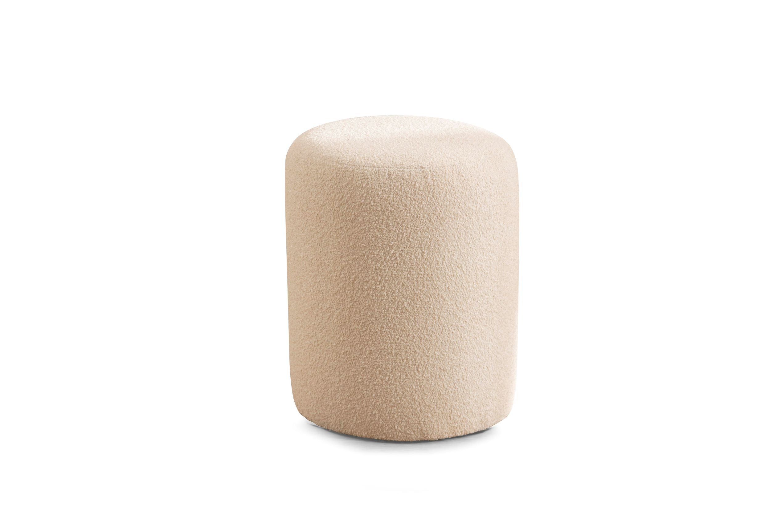 Nova Furniture Ariana Black Velvet Ottoman - Luna Furniture