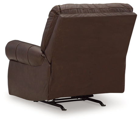 Colleton Dark Brown Recliner from Ashley - Luna Furniture