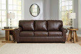 Colleton Dark Brown Sofa from Ashley - Luna Furniture