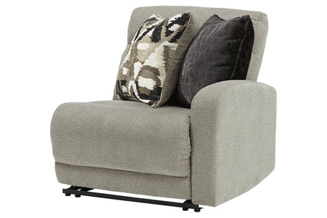 Colleyville Stone Right-Arm Facing Power Recliner from Ashley - Luna Furniture