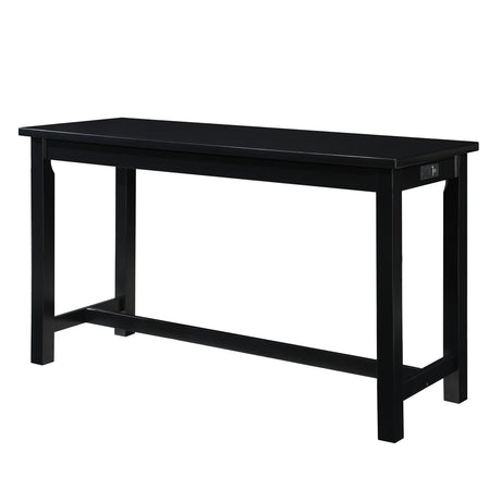 Connected Black 4-Piece Counter Height Set from Homelegance - Luna Furniture