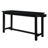 Connected Black 4-Piece Counter Height Set from Homelegance - Luna Furniture