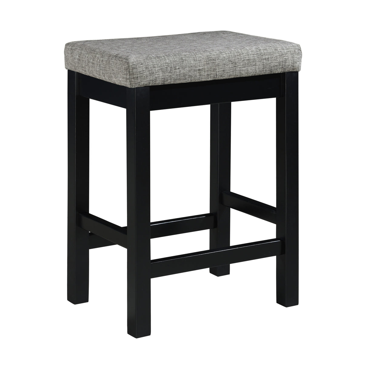 Connected Black 4-Piece Counter Height Set from Homelegance - Luna Furniture