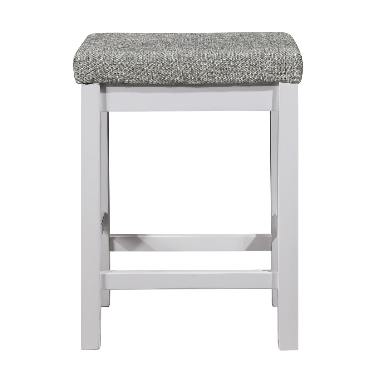 Connected White 4-Piece Counter Height Set from Homelegance - Luna Furniture