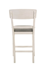 Conner Chalk/Gray Counter Height Chair, Set of 2 from Crown Mark - Luna Furniture