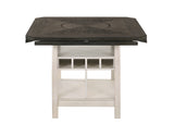 Conner Chalk/Gray Counter Height Dining Set from Crown Mark - Luna Furniture