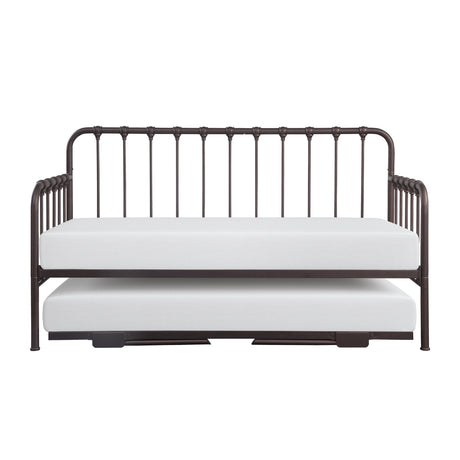 Constance Dark Bronze Daybed With Lift-Up Trundle from Homelegance - Luna Furniture