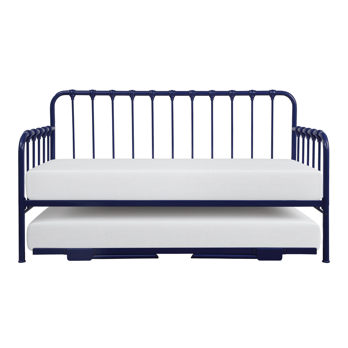 Constance Navy Blue Daybed With Lift-Up Trundle from Homelegance - Luna Furniture