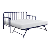 Constance Navy Blue Daybed With Lift-Up Trundle from Homelegance - Luna Furniture