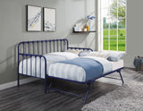 Constance Navy Blue Daybed With Lift-Up Trundle from Homelegance - Luna Furniture