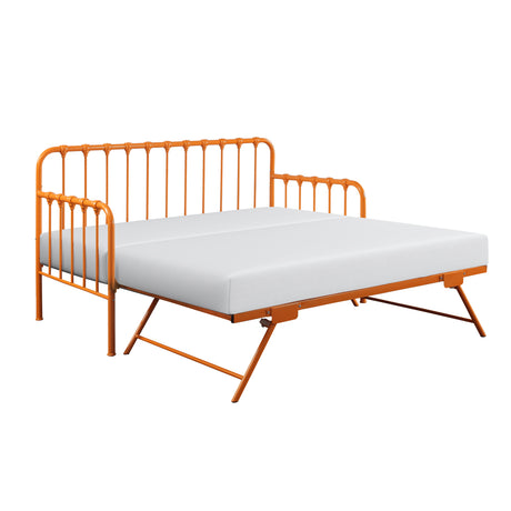Constance Orange Daybed With Lift-Up Trundle from Homelegance - Luna Furniture