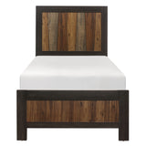 Cooper Wire Brushed Full Storage Panel Bed from Homelegance - Luna Furniture