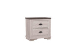 Coralee Chalk/Gray Sleigh Bedroom Set from Crown Mark - Luna Furniture