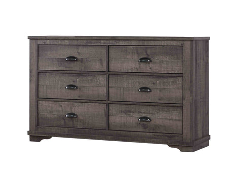 Coralee Gray Dresser from Crown Mark - Luna Furniture