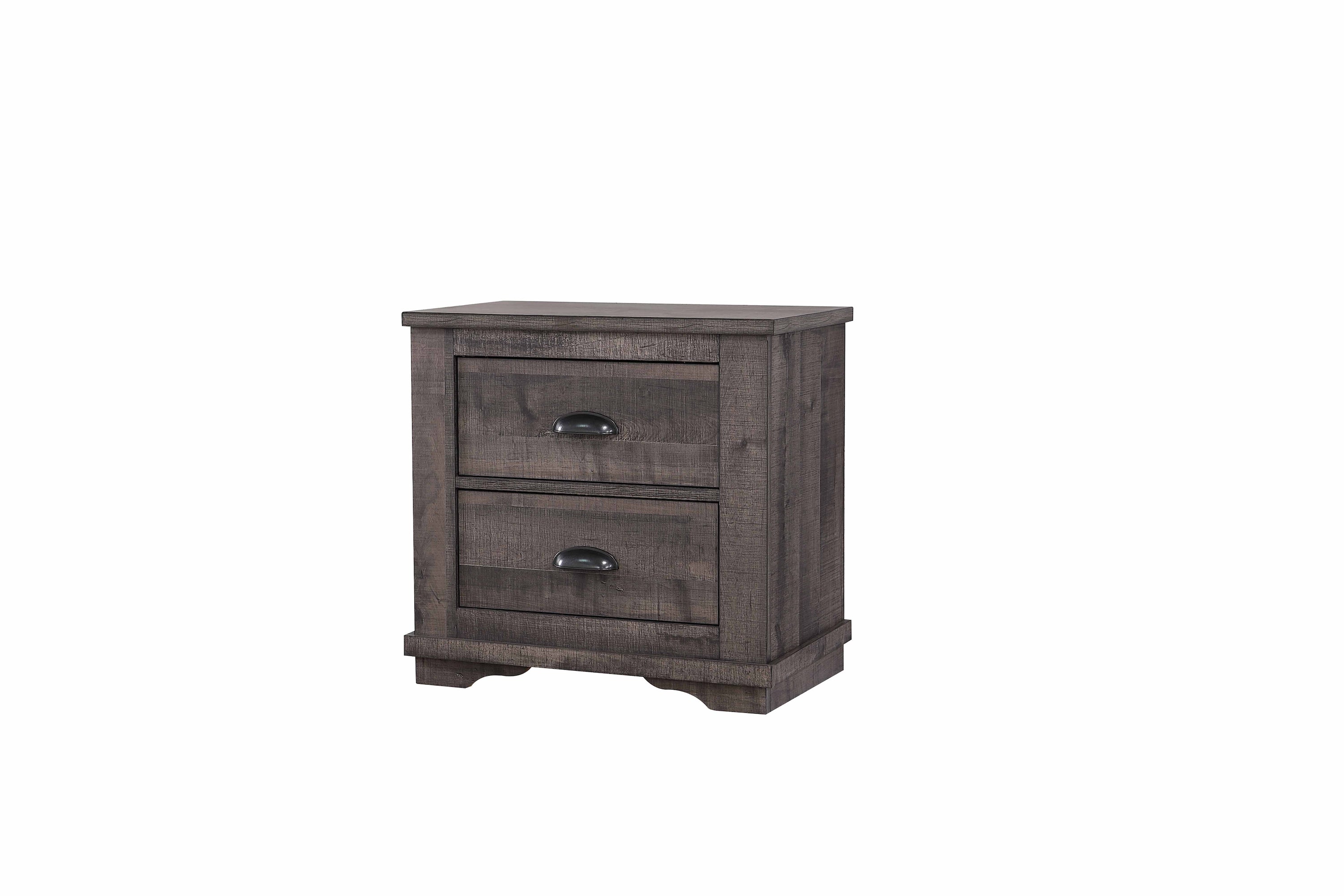 Coralee Gray Nightstand from Crown Mark - Luna Furniture