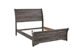 Coralee Gray Queen Sleigh Bed from Crown Mark - Luna Furniture