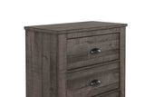 Coralee Gray Sleigh Bedroom Set from Crown Mark - Luna Furniture