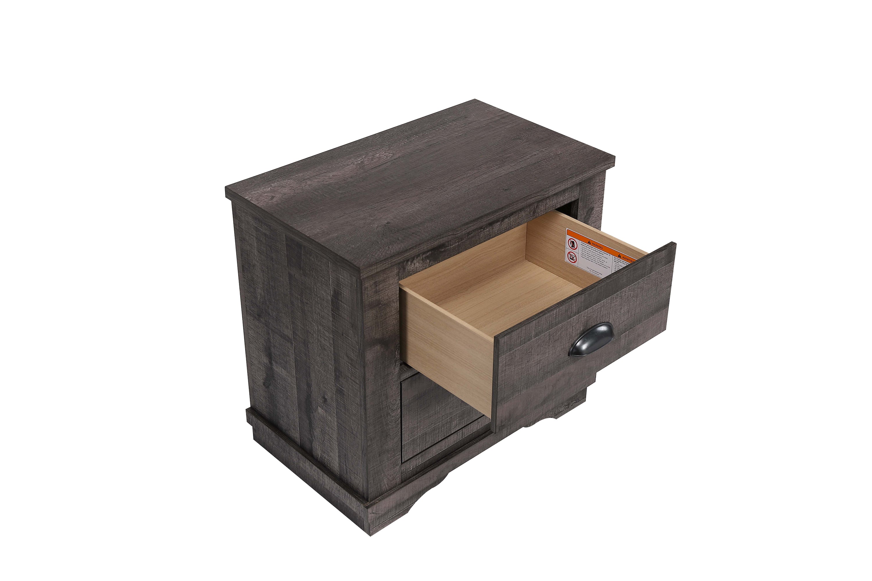 Coralee Gray Sleigh Bedroom Set from Crown Mark - Luna Furniture